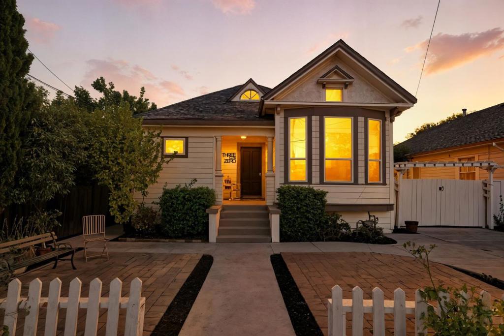 There is something special about a home that feels warm the moment you step inside. Tucked just minutes from Central San Mateo, the location of this home cannot be over-emphasized as it sits just a few blocks from everything downtown has to offer. Soaring ceilings create a sense of openness and grandeur throughout this home, while abundant natural light highlights the craftsmanship and thoughtful design found throughout. Spec kitchen offers function and charm, truly the heart of the home. A place to cook favorite meals, bake cookies and gather around the supersized island to share stories of the week. The bedrooms provide your peaceful escape, with soft natural light and inviting spaces that make bedtime something to look forward to. Outside, the private yard becomes an extension of the home, perfect for play, BBQ, or simply enjoying a morning brew. And when its time for adventure, Central Park, local cafes, charming storefronts and neighborhood favorites are only minutes away. To cap off, a thoughtfully designed ADU adds both comfort and flexibility to your lifestyle. A private retreat with its own entrance, kitchen, and living area. Perfect for extended family, overnight guests, or even rental income. This home truly adapts to your needs today and for years to come.