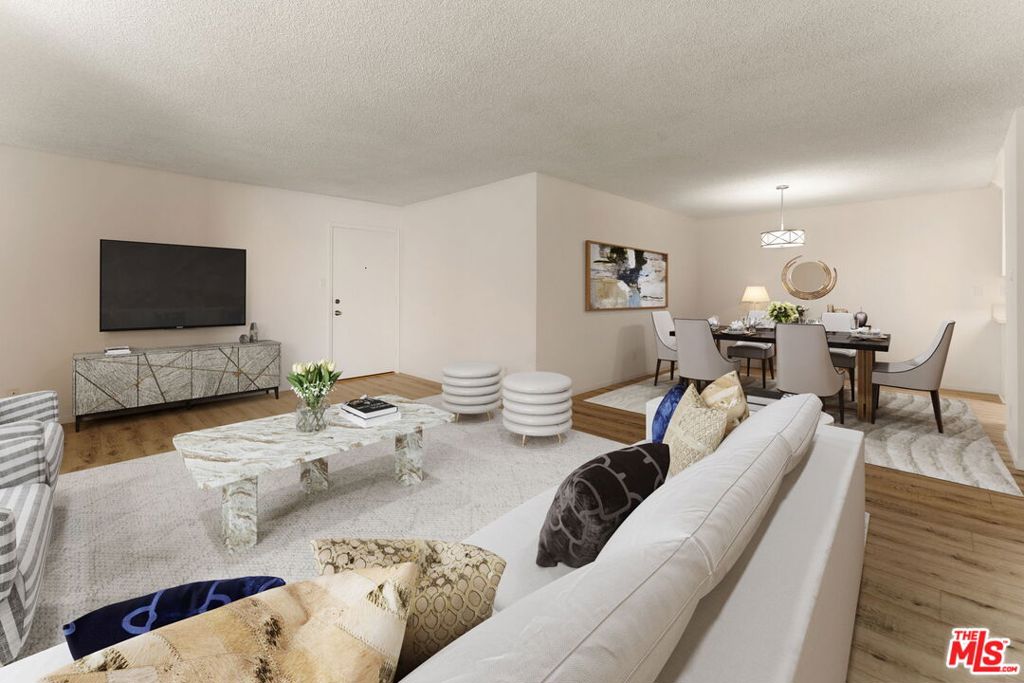 Enjoy Santa Monica living in this north of Wilshire well maintained, upgraded 3 bedroom 2 bath unit with its own 2 car gated parking. This is a spacious unit with an open living room and dining room that flows onto the large balcony. The kitchen comes with its own appliances and plenty of counter and cupboard space. All 3 bedrooms are spacious and have lots of natural light. You are a few blocks to everything Santa Monica has to offer. Shopping, restaurants, and theaters on Montana and the Third Street Promenade, the beach, parks, schools, and so much more.