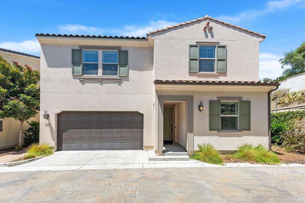 Welcome to 712 Gemstone Drive, a beautifully upgraded home tucked inside one of San Marcos' best-kept secrets — Rancho Tesoro. Gated, quiet, and surrounded by rolling hills and trails, this hidden gem is ideal for families craving space, nature, and community. Thoughtfully designed with modern upgrades and timeless finishes, the home features a light-filled open-concept layout with luxury vinyl plank flooring, a white-on-white chef’s kitchen with quartz counters and oversized island, and seamless indoor-outdoor flow to a private backyard oasis. Host friends around the fire pit, practice your short game on the putting green, or watch the kids play on the turf, this yard is built for connection and joy. The first floor includes a full bedroom and bath, ideal for guests, multigenerational living, or a private home office. Upstairs, the spacious primary suite feels like a retreat with spa-inspired bath and dual vanities. You’ll love the loft/flex space and well-sized secondary bedrooms — perfect for growing families or hybrid work setups. Rancho Tesoro is a beloved yet often undiscovered master-planned community in 92078. Residents enjoy resort-style amenities including a private pool, playground, BBQ areas, and gated trails connecting to Discovery Lake, South Lake, and Double Peak. This location is perfect for outdoor lovers: morning walks around Discovery Lake, sunset hikes to Double Peak, or biking to Lake San Marcos for dinner at Amalfi. Minutes to Urban Sweet Cafe, Mr. Taco, SETS, Tabu Sushi, Players Sports Bar, Vine & Tap, and the North City Friday Farmers Market — this home offers the full North County lifestyle. If you’ve been searching for a place where the kids can ride bikes safely, where you can hike before work, and where neighbors actually know your name… this is it. Come experience what life could look like in one of San Marcos’ most special communities.