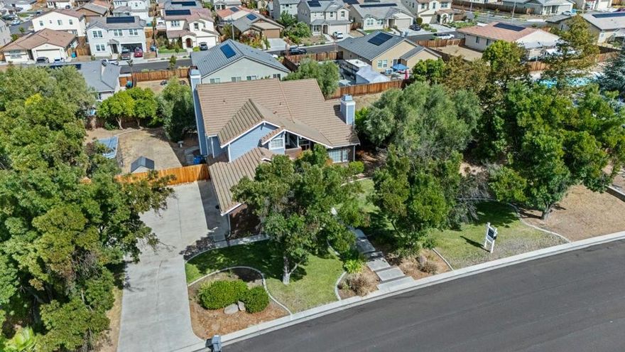 Welcome to this spacious 4-bedroom with den, 3-bathroom home located in the desirable and gated community Cielo Vista in Hollister. This home is 2,912 square feet with two living areas, dining area, eat in kitchen, and a 3 car garage on 24,302 sq ft lot. Plus space for your RV, trailer, or boat.  The home has high ceilings in the entry and living space. The u-shaped kitchen has a garden window to overlook part of the half acre lot. Granite countertops in kitchen, wet bar, laundry room, and downstairs bathroom. Ground floor bedroom and full bathroom which is great for guests, multi generation living, or office.  Upstairs has an owner suite with two walk in closet, tub, and shower stall. Also upstairs are two bedrooms, full bathroom, and den with covered patio and laundry shoot. Three fireplaces located in the owner bedroom suite and two living rooms. Plus take advantage of central AC for comfort year-round. Three car garage has epoxy flooring and built in shelving. Whole house vacuum system. Indoor laundry room.  Subdivision is across from the new Gavilan College campus and Ridgemark Golf Club. ADU potential based on the lot size and orientation of property.