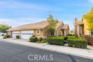SHARP, HIGHLY DESIRED GOLF COURSE VIEW "SPYGLASS" Condo in Beautiful SUN LAKES COUNTRY CLUB, Southern California's Premier 55+ Active Adult Community. Located in the FAIRWAY VILLAS CONDO GROUP featuring an Open Floor Plan, Approx. 1493 SF, 2 BD + Large Loft, 2 BA. Light, Bright Freshly Painted Interior, Living Room w/Fireplace and Large Bay Window, Dining/Breakfast Nook, Maple Wood Veneer Kitchen Cabinetry, Neutral Cream Carpeting and Tile, Large Primary Bedroom w/Walk In Closet and Bath, Separated Guest and Bath rooms for comfortable privacy, Indoor Laundry, Newer A/C, Full Two Car Garage w/Golf Car parking area, Large Patio OVERLOOKING BEAUTIFUL GOLF COURSE AND MOUNTAIN VIEWS, Custom Pebble Patio Surface, Solid Patio Cover, Newer A/C, Full Two Car Garage. The Condo Residents enjoy a Private Pool and Spa for their use only, in addition to all other Sun Lakes Amenities, Common Area Landscaping Included, Exterior of Building is maintained by the Fairway Villas Condo Association. YOU WILL LOVE THIS HOME! Two 18 Hole Golf Courses - Championship & Executive, Driving Range, 2 On Site Golf Pro Shops, 3 Clubhouses, Grand Ballroom, 2 Restaurants, NEWLY EXPANDED & REMODELED LOUNGE, Indoor & Outdoor Pools, Bocce Ball, Tennis, Pickle Ball, All Types Of Clubs & Events - Endless Opportunities For New Friendships. PLUS NO MELLO ROOS! AT SUN LAKES COUNTRY CLUB -EVERY DAY FEELS LIKE A VACATION!