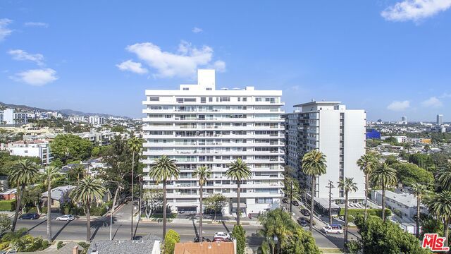 A rare opportunity to reside in one of LA's most prestigious buildings. The remarkably transformed Plaza Towers at 838 Doheny is an iconic mid-century high-rise and premiere full service building. Bask at dramatic views encompassing the Sunset Strip, Hollywood, Downtown LA city lights and distant snow capped mountains from every room. The 1-bed plus den/office features wide-plank white oak flooring, Fleetwood sliding windows and doors. A light filled living room with adjacent den area. Kitchen features Ann Sacks tiles, Caesarstone countertops premium appliances & opens to the dining room & covered balcony with glass enclosures. The primary bedroom includes two walk-in closets with custom built-ins, and attached marble bathroom. A half bath room off the entry and washer/dryer in unit. Offered fully-furnished and turn-key or unfurnished. Plaza Towers at 838 Doheny has undergone a multi-million dollar revision, setting the bar for luxury living. This full-service building offers an array of luxury amenities, including a luxurious lobby with 24-hour concierge service, valet parking for residents and guests, lounge areas, pool, dressing rooms with showers. The private rooftop hosts a state-of-the-art fitness center, second swimming pool, and a breathtaking rooftop deck featuring panoramic views from city to ocean, fire pits, and outdoor dining areas. Includes water, cable, internet, trash removal, with onsite electric vehicle charging. Condo may be leased furnished or unfurnished. Lease includes access to all building amenities. Tenant pays electricity.