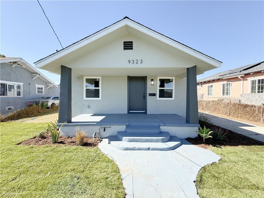 Absolutely stunning FULLY REMODELED single family residence consisting of a total of 4 bedrooms and 2 full bathrooms! This home is extremely spacious and beautifully laid out! The total amount of square footage of this property is approximately 1,217 sq ft on an EXTREMELY LARGE 6,652 square foot lot! As you approach the house you will notice the BRAND NEW ROOF, NEW SOD and IRRIGATION SYSTEM along with a large concrete driveway that provides easy access to the LARGE CARPORT in the backyard! It is also important to note this property has BRAND NEW PLUMBING, BRAND NEW 200 AMP ELECTRICAL PANEL AND BRAND NEW ELECTRICAL REWIRE!  As you enter the home you will notice the gorgeous BRAND NEW laminate wood flooring throughout the entire property along with beautiful tile and vanities in each REMODELED bathrooms! Next you are immediately drawn to the fully BRAND NEW REMODELED KITCHEN! This spacious kitchen also features BRAND NEW beautiful quartz countertops and BRAND NEW shaker cabinets. Continuing to make your way through the home, you’ll discover each bedroom is very generous in size and they all offer an ample amount of closet space. Next to the kitchen you will find a spacious LAUNDRY ROOM. This home had a beautiful PRIMARY SUITE along with large bedrooms and 2 FULLY REMODELED BATHROOMS. In the backyard you will find beautiful landscaping with ALLEY ACCESS to park multiple vehicles. This property is conveniently located near schools, shopping, parks and freeways, this one is definitely a MUST SEE! Priced to sell, it’s going to go quickly so schedule a tour today!