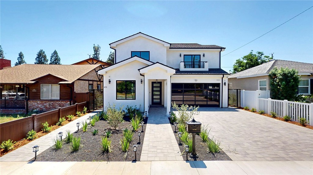 Location, Location, Location! Custom built home and ADU in prestigious area of Burbank! Brand New Construction 2025. Currently the
only new construction home in Burbank with a Brand New large ADU.
Home is two story built with high quality materials, has great curb appeal and amazing floor plan. Boasts 4 spacious beds, 3 baths, with laminate floors throughout, about 2400 sq. ft. living area and private brand new about 1000 sq. ft. ADU with 2 beds, 2 baths. Offers beautiful living room with 10 ft high ceiling, picture windows and custom electric fireplace with Italian porcelain. Gourmet kitchen with fully custom-made European cabinets and quartz countertops. Guest bedroom on the first floor. Large master suite has a his and hers walk-in closet with custom built organizers and large master bathroom with Carrara marble vanity and soaking tub. Baths have custom built showers, European fixtures and European porcelain. Large finished attached two car garage.
Enjoy the professionally designed enchanting private backyard, designed for entertaining with custom BBQ full outdoor kitchen. Backyard has
underground electrical and room for cabana or jacuzzi. The ADU has a large living room and kitchen with kitchen island and custom built kitchen
cabinets. Two large bedrooms with large closets, and two baths with European fixtures. ADU has a private backyard. Home and ADU have paid off very high quality advanced solar systems, central A/C, copper plumbing, recessed lights, custom built closet organizers, smart home features and security cameras and A certainteed highest quality triple laminate presidential shingle roof with a 50 year warranty. Centrally located near studios for commutes, supermarkets, restaurants, great schools, downtown Burbank, Americana and Galleria, downtown Montrose, Glendale, NOHO district, Old Town Pasadena. Close to GCC, PCC, JPL and LA and Hollywood attractions. Priced right and will not last long in this hot market.