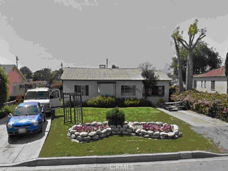 Charming Single Story house features 3 bedrooms(title shows 2 bedrooms) and 2 bathrooms ,with a Hugh back yard great for kids or entertaining, fully fenced and detached 2 car garage. . This property is located in a quiet neighborhood in the city of Highland. The san bernardino county departments are only one minute away; the fitness is approximately one mile away. The San Manuel casino is approximately five minutes away. The property also has great freeway access and is conveniently located near several grocery stores Plaza, Costco and a variety of restaurants nearby. Buyer should verify zoning, permits, size, etc. Sold AS-IS.