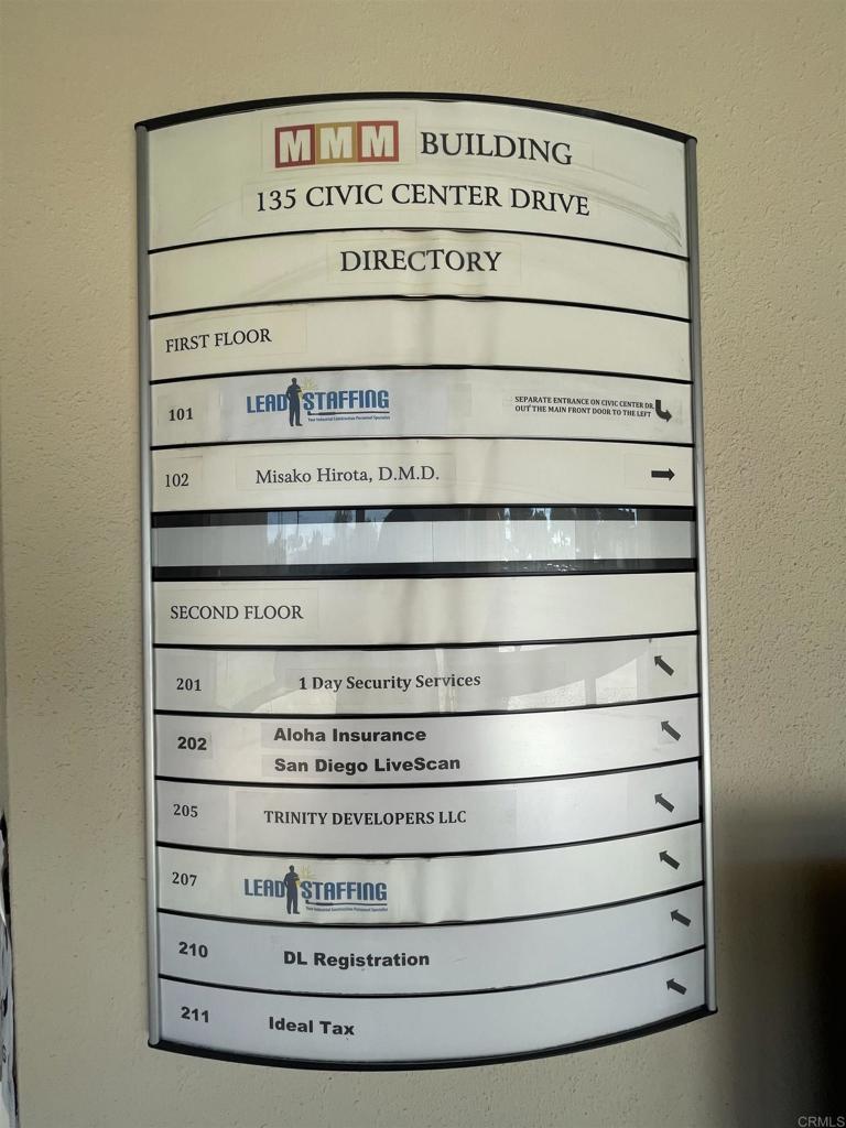 135 Civic Center Drive 201, 203