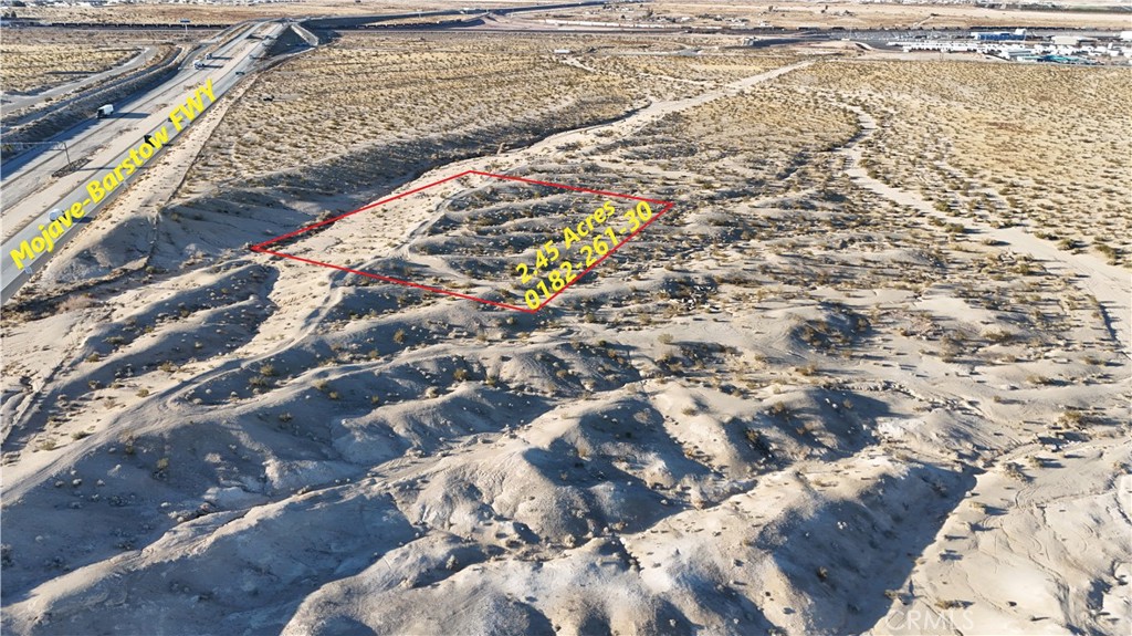 APN: 0182-261-30-0000 Coordinates: 34.878278, -117.082222 2.4 Acres for sale in Barstow, CA. This parcel is located between the Mojave-Barstow Fwy and I-15 on Osborne Rd. Build your dream home near the 2 most vital routes into Southern California.
