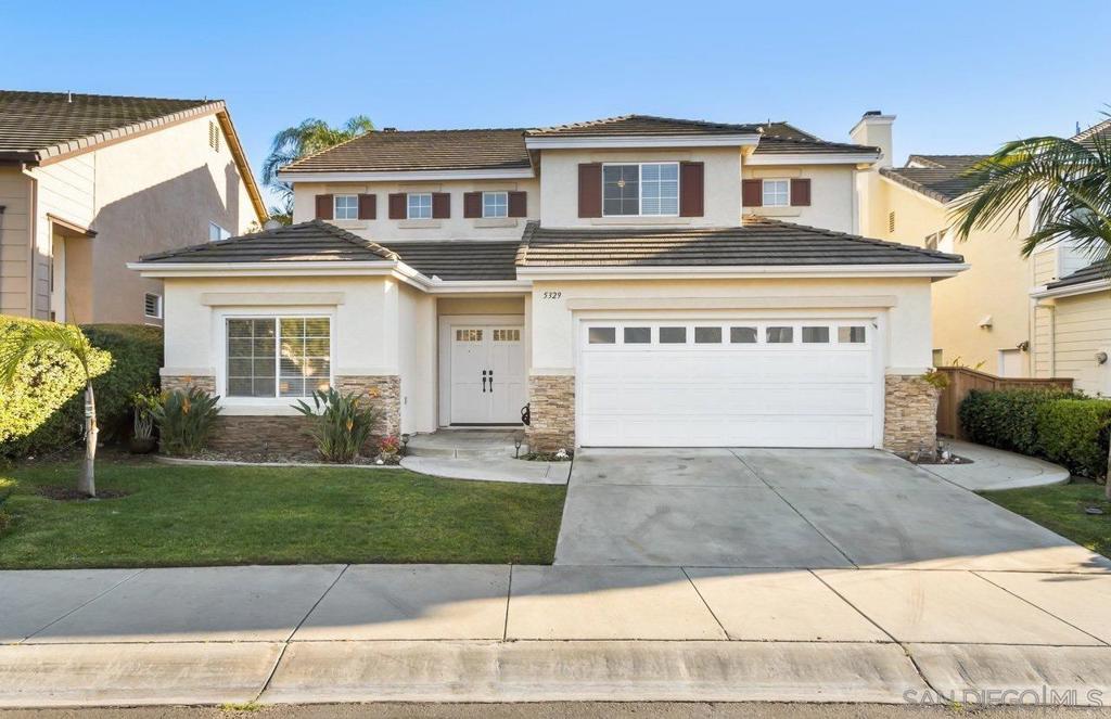 Move right in this October 2025! Major improvements completed in 2024... BRAND NEW flooring, appliances, paint, light fixtures and more! This FURNISHED 6 bedroom rental within the coveted gates of Palacio Del Mar resides in the heart of Carmel Valley. Tenants and their guests will enjoy all of the neighborhood amenities for FREE (9 holes of golf + practice putting/chipping green, pools, spas, gym, tennis, pickle ball, basketball, parks and more!). The home sits on an elevated south facing lot overlooking the golf course and mountains behind bringing in the maximum amount of natural light. Two of the six bedrooms are on the main entry level and there's 3 full baths. Enjoy the very best Carmel Valley has to offer... BEST schools, BEST community, BEST location.