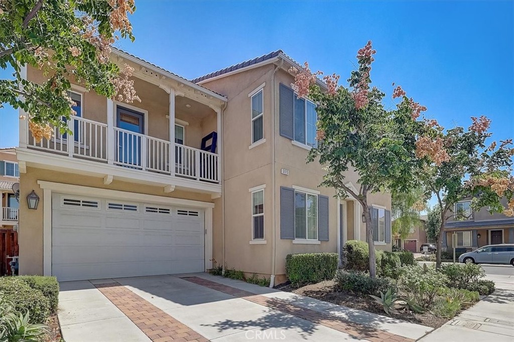 Built in 2010 and nestled in a peaceful cul-de-sac on a desirable CORNER LOT, this 4 BEDROOM (5th bedroom option), 3 BATH home offers a spacious and thoughtfully designed floor plan in one of the area’s most sought-after Riverbend community. Step inside and be greeted on the MAIN LEVEL: a BEDROOM and FULL BATH which is ideal for multi-generational living or guests/mother in laws, formal DINING ROOM, a FAMILY ROOM with fireplace, and a gourmet KITCHEN that’s perfect for both everyday living and entertaining. The kitchen features a LARGE CENTER ISLAND, granite countertops, stainless steel appliances, built-in microwave/oven, and abundant cabinet space. A charming BREAKFAST NOOK area adds extra room for casual dining. Conveniently located off the kitchen is the attached 2-car garage with a private driveway with additional parking spaces making access simple and secure. The SECOND LEVEL has the best balance of the LARGE MASTER AND LUXURIOUS BATH: his and her sink, separate tub and walk in shower, as well as LARGE WALK IN CLOSET, with 2 ADDITIONAL BEDROOMS upstairs, FULL BATH, a spacious LAUNDRY ROOM with sink, as well as a LARGE BONUS ROOM/LOFT, which could be turned into a 5th BEDROOM or enjoyed as a MEDIA ROOM, kids game/play area, den, work from HOME OFFICE with large outdoor BALCONY. There's plenty of windows throughout to provide you with bright natural light. Come add your personal design, LIVE, PLAY and CREATE many more treasured MEMORIES with your family: trails/playground, a community pool/spa, basketball/tennis court, baseball fields...Just minutes away from "The Happiest Place on Earth" Disneyland, close to the 55, 91 and 57 freeways for easy access to all dining, shopping and entertainment!