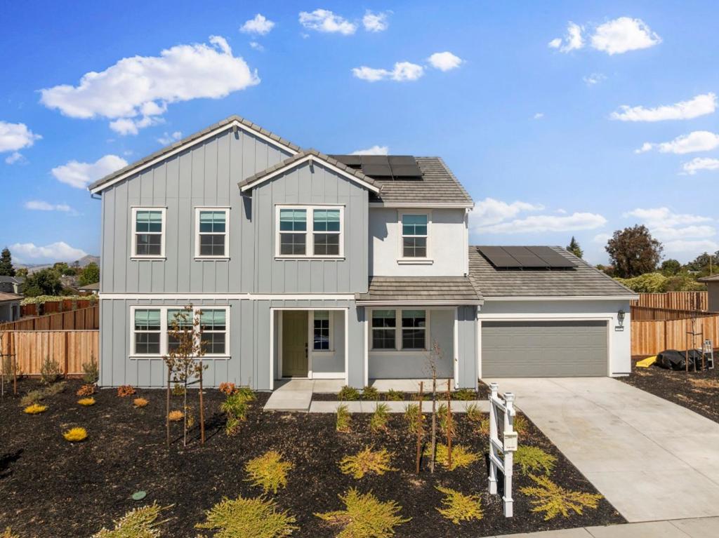 Better than new...Set within a gated enclave, this beautifully crafted two-story home offers an exceptional blend of timeless design and modern comfort. With 4 spacious bedrooms, 3.5 bathrooms, a 3 car-garage and over 3240 square feet of living space sitting on a 16000 square foot lot. At the heart of the home is a gourmet kitchen, large island, gas cooktop, and a chef's pantry. This opens to an expansive great room where a striking fireplace creates a warm and inviting focal point. The formal dining room adds elegance for entertaining while the indoor laundry room insures daily convenience. Upstairs there is a versatile bonus room which offers space for a home office, or retreat. The primary suite features a private balcony, impressive walk-in closet and a large tub with separate shower. Outdoors the vast backyard awaits your vision for a pool, garden, or create a custom outdoor living space. There is also a great solar system installed. This is a great opportunity to enjoy a well-designed home in a gated community. #gatedcommunity#threecargarage#solarsystem