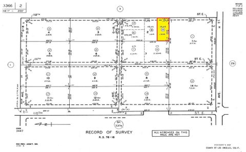 Photo of 0 E Avenue H, Lancaster, CA 93535 (MLS # IV26232463)