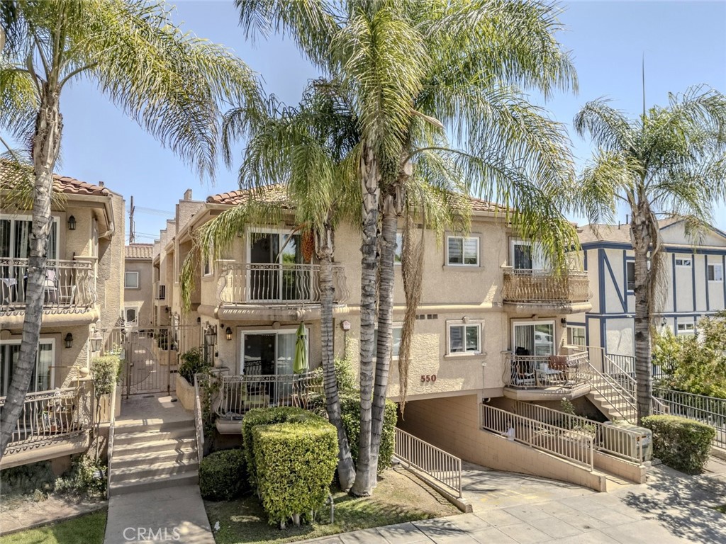 This spacious 2 bedroom 2 bathroom condo at 550 Santa Anita Ave Unit 207 in Burbank offers 1020 sq ft of comfortable living space. Featuring granite countertops recessed lighting and a private balcony off the living room this home provides both style and functionality. The in unit washer and dryer are conveniently located inside a closet to maximize space. The entire AC unit was replaced approximately 2.5 years ago providing peace of mind and efficiency. A large attic offers plenty of storage space for added convenience.
Residents enjoy two assigned side by side parking spaces. Located in a vibrant Burbank neighborhood you are just minutes from shopping dining entertainment and parks. This well maintained community offers a perfect blend of comfort convenience and an active lifestyle.