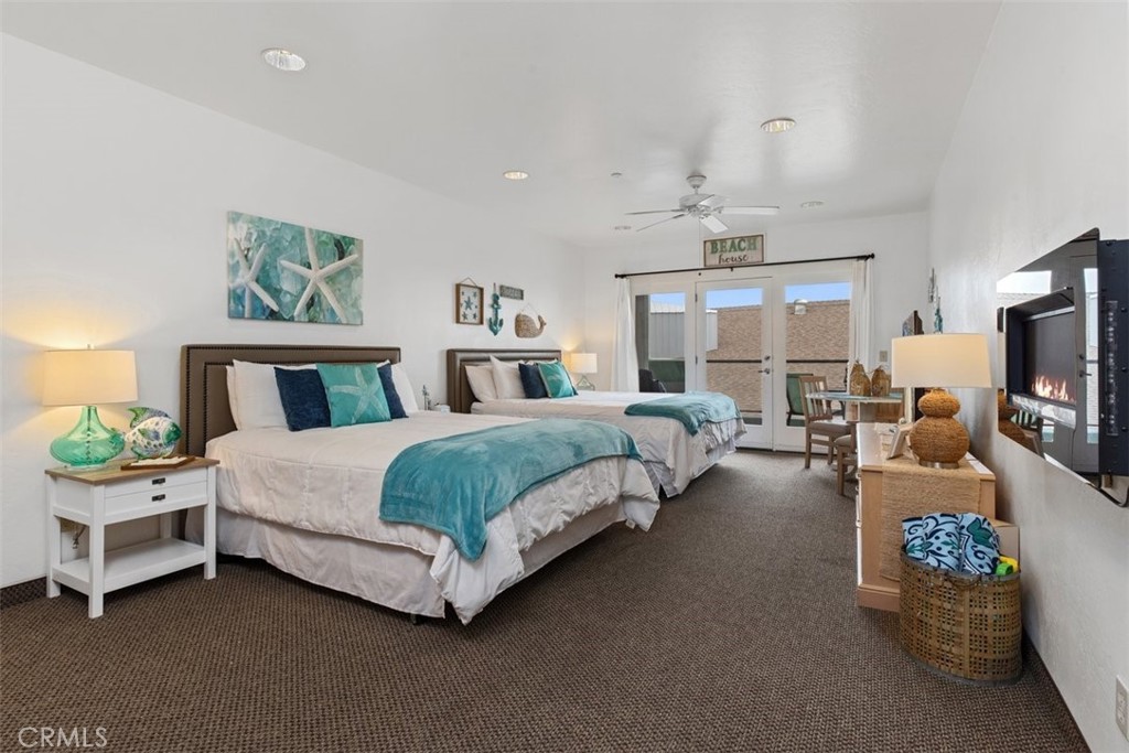 Beach Dreamers and Investors--This is the perfect place for you! Seller is moving out of state. This studio comes furnished and is located on the 2nd floor giving you the perfect view. Look out to see a beautiful partial ocean view which is just steps to the Pismo Beach Pier. Dubbed the the Starfish Room in the Beach House Inn building, it is a peaceful space decorated in cool blues and teals to give that beachy vibe you have longed for. Sleeps 4 (King and Full bed). Enjoy the Balcony with the 2 seated glider as you watch the sunsets each night. It has one spacious bathroom and a kitchenette complete with a fridge, microwave, 4 electric burners and breakfast table. This unique hotel/condo allows the owner to stay up to 90 days per calendar year, and rent out the rest of the time as investors. The property management takes care of everything from rentals to cleaning to dealing with guests. All utilities, insurance are included in HOA dues. Management fees are separate. All you need to do is bring your swimsuit. Located downtown Pismo it is steps away from sand and popular restaurants. Also the secured parking garage (gated) comes with its own parking space. What more could you ask for!