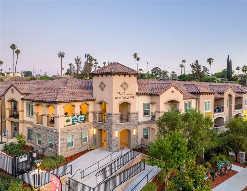 We are proud proud to exclusively present The Woods Senior Living, a 55+ active adult apartment community located at 4800 N Palm Avenue in the city of Riverside. This superbly designed and well-located community is being brought to the market at an opportune time as the senior population of adults aged 55+ in the United States is projected to significantly increase over the next ten years and beyond.
The Woods Senior Living is ideally located within the city of Riverside’s medical zone just west of downtown Riverside on Palm Avenue between Tequesquite Avenue and Beechwood Place. It is within walking distance to Riverside Community Hospital & Emergency Room, several urgent cares, doctors’ offices, and medical clinics. The property also offers scenic views of Mount Rubidoux and is directly across the street from Ryan Bonaminio Park, providing tenants convenient access to greenbelt walkways and park amenities. The property is also within a 2-mile radius from the Metrolink Station, bus stations, supermarkets, financial institutions, shopping centers, and various restaurants.
The Woods Senior Living is an excellently maintained, and meticulously thought out, two-story, 59-unit property that is tailored to the senior community. Constructed in 2021, the property is one of a select few multifamily communities built in the Inland Empire over the last 5 years and is one of even fewer senior multifamily communities built during that time. It is a pride of ownership building situated on a lushly landscaped ±85,378 square foot lot, with a total building size of ±39,972 square feet. The Woods Senior Living features controlled gated entry and parking, carport parking, security monitoring system, elevator access, sprinkler system, fully furnished and equipped community room & kitchen, fitness center, exterior water fountains, and outdoor courtyard with BBQ grills. The property offers spacious one- and two-bedroom units with an average unit size of 677 square feet. Every unit includes central air conditioning and heating, plank & carpet flooring, private patio/balcony, tankless water heater, quartz countertops, in unit washer/dryer, prewired for ceiling fans, and stainless-steel appliances including refrigerator, oven/stove, dishwasher, and microwave.
The Woods Senior Living is a highly sought after income-producing property and a great long-term investment opportunity.