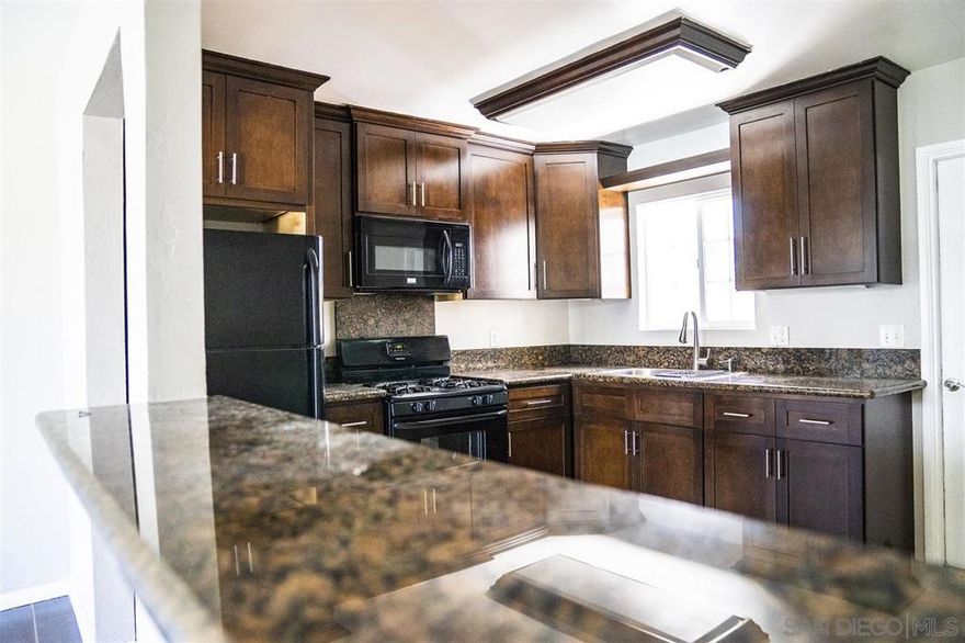 Chula Vista Gem: Experience this upgraded 2BR home within walking distance of downtown Chula Vista's parks, schools, restaurants, and nightlife. Its prime location is near the new $10 billion bayfront project at the marina, as well as freeways, schools, shopping, and dining. Enjoy modern fixtures, new cabinets, a stove, laminate flooring, and a spacious patio perfect for entertaining, complete with washer and dryer hookups. Situated in a peaceful 4-unit complex, the property includes two assigned parking spots and is pet-friendly  (landlord approval required). This is a must-see opportunity for affordable luxury in a vibrant area. Experience the charm of coastal living in this beautiful home, nestled in the heart of Chula Vista. Just a stone's throw away from the picturesque Chula Vista Marina, this home offers a lifestyle that is both tranquil and vibrant.   The marina, with its stunning views and serene atmosphere, is perfect for leisurely strolls or invigorating morning jogs. For nature lovers, the nearby parks provide a green oasis in the city, ideal for picnics, playdates, or simply unwinding amidst nature.  The home is also conveniently located near the local library, a treasure trove for book lovers and a great resource for continuous learning. Shopping enthusiasts will appreciate the proximity to a variety of retail outlets, offering everything from groceries to fashion.  The pulsating downtown area, with its array of restaurants, cafes, and entertainment venues, is just a short distance away. Whether you're looking for a quiet coffee shop, a lively bar, or a fine dining restaurant, downtown Chula Vista has something to suit every taste.  This community is not just about the location; it's about a lifestyle. It's about enjoying the best of coastal living, with all the conveniences of a city. It's about creating a home not just in a house, but in a community. Come, be a part of this vibrant community and experience the joy of living in Chula Vista.