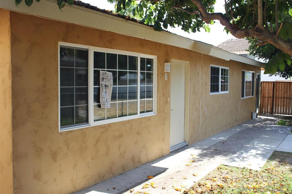 Chula Vista Gem: Experience this upgraded 2BR home within walking distance of downtown Chula Vista's parks, schools, restaurants, and nightlife. Its prime location is near the new $10 billion bayfront project at the marina, as well as freeways, schools, shopping, and dining. Enjoy modern fixtures, new cabinets, a stove, laminate flooring, and a spacious patio perfect for entertaining, complete with washer and dryer hookups. Situated in a peaceful 4-unit complex, the property includes two assigned parking spots and is pet-friendly (landlord approval required). This is a must-see opportunity for affordable luxury in a vibrant area. Experience the charm of coastal living in this beautiful home, nestled in the heart of Chula Vista. Just a stone's throw away from the picturesque Chula Vista Marina, this home offers a lifestyle that is both tranquil and vibrant. The marina, with its stunning views and serene atmosphere, is perfect for leisurely strolls or invigorating morning jogs. For nature lovers, the nearby parks provide a green oasis in the city, ideal for picnics, playdates, or simply unwinding amidst nature. The home is also conveniently located near the local library, a treasure trove for book lovers and a great resource for continuous learning. Shopping enthusiasts will appreciate the proximity to a variety of retail outlets, offering everything from groceries to fashion. The pulsating downtown area, with its array of restaurants, cafes, and entertainment venues, is just a short distance away. Whether you're looking for a quiet coffee shop, a lively bar, or a fine dining restaurant, downtown Chula Vista has something to suit every taste. This community is not just about the location; it's about a lifestyle. It's about enjoying the best of coastal living, with all the conveniences of a city. It's about creating a home not just in a house, but in a community. Come, be a part of this vibrant community and experience the joy of living in Chula Vista.