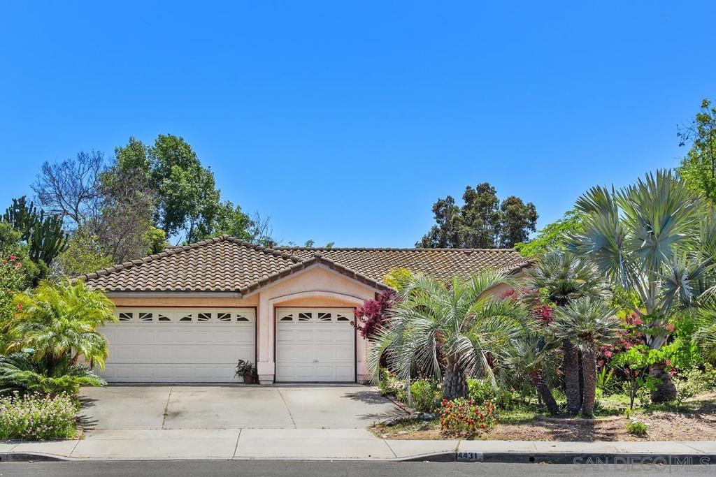 SPACIOUS SINGLE-STORY WITH NO HOA! Backing to the San Luis Rey River trail, this 4-bedroom, 2.5-bath home offers 1,931 sqft of well-designed living space and a versatile floor plan. A welcoming formal living area with vaulted ceilings leads into the open-concept family room, where a cozy fireplace and large windows create a warm and inviting atmosphere. The kitchen is appointed with granite countertops, stainless steel appliances, wood cabinetry, and a convenient breakfast bar. The private primary suite features backyard access, a walk-in closet, dual vanities, a soaking tub, and a separate shower. Three additional bedrooms provide flexibility for guests, a home office, or hobbies. Highlights include updated flooring throughout, brand new central AC, new roof and a 3-car garage with ample storage. Step outside to enjoy a serene backyard retreat with mature landscaping, multiple seating areas, and direct gated access to the walking and biking trail. Located close to parks, shopping, and the beach, this home offers privacy, convenience, and a low-maintenance lifestyle—all with no HOA fees. Welcome home!