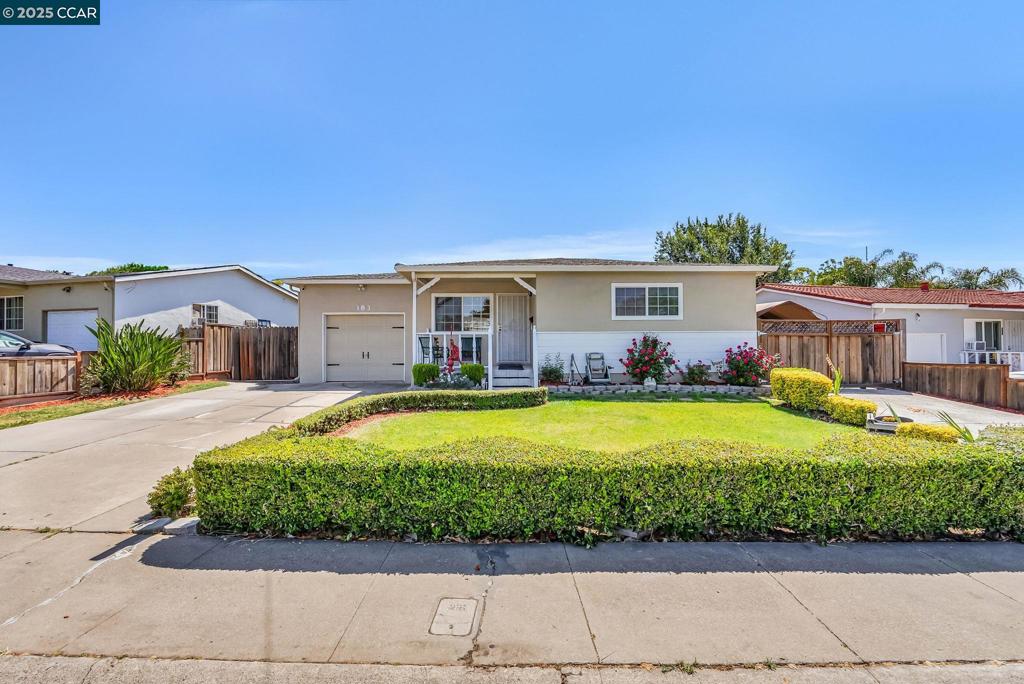 Welcome to this charming 3-bedroom, 1-bath home that’s move-in ready and perfectly situated for convenience and comfort. Just minutes from BART, shopping, dining, and freeway access, this home offers an ideal location for commuters and families alike. Inside, you'll find a well-maintained interior with a functional layout and plenty of natural light. Outside, enjoy a spacious and beautifully landscaped yard—perfect for entertaining, relaxing, or expanding your outdoor living space. Extra parking adds even more flexibility. Don’t miss this opportunity to own a great home in a prime location!