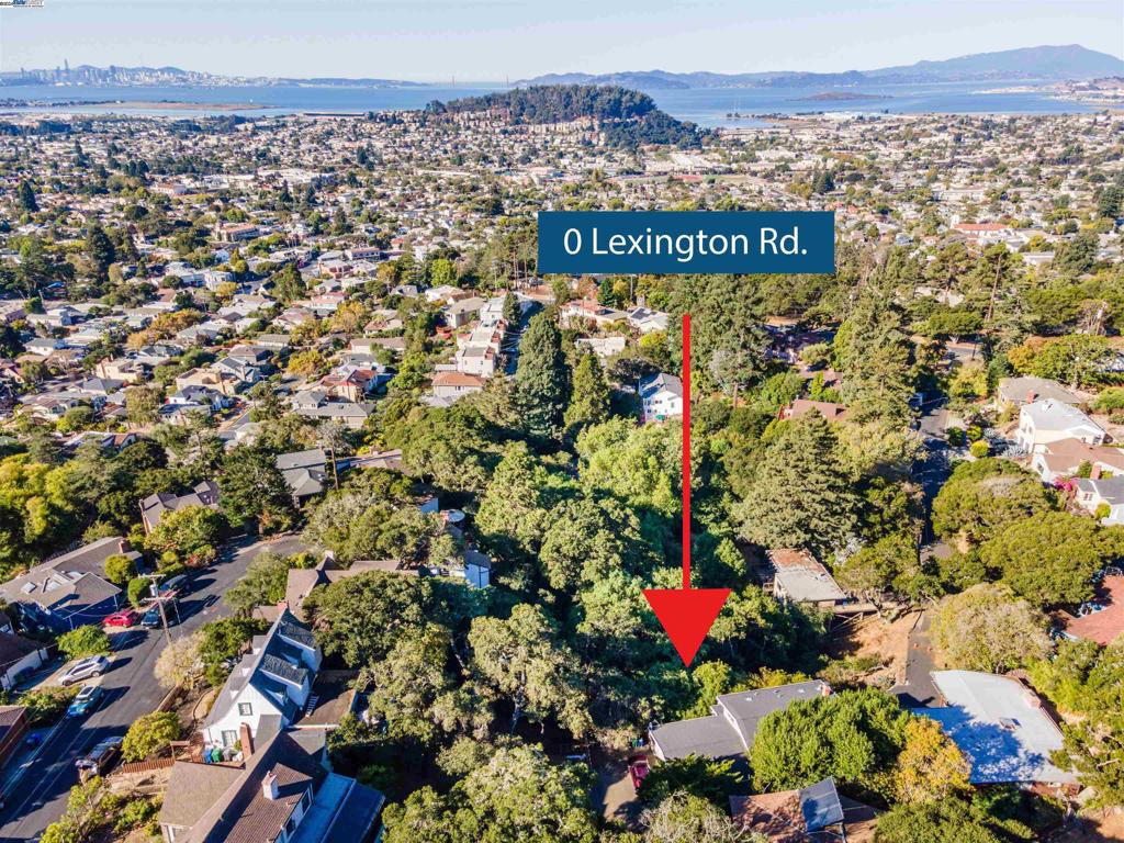 Build your forever home in a fantastic Kensington location that is conveniently close to all the amenities you need, but feels secluded on a .26 acre lot. Situated at the end of a level, dead-end street between 298 and 299 Lexington Road, you'll enjoy the peace and quiet of never having traffic in front of your property. This tranquil lot is a 10-minute walk to the lively Sunday Farmers' Market, cafes, restaurants, and public transportation at Colusa Circle, plus a quick drive to the shops on Arlington Ave. The El Cerrito Bart Station and the many conveniences of El Cerrito Plaza - including Trader Joe's - is a quick drive away. On top of it all, award-winning Kensington Hilltop Elementary School is just 6 minutes by car. This special lot comes with a boundary survey to make the property lines clear.