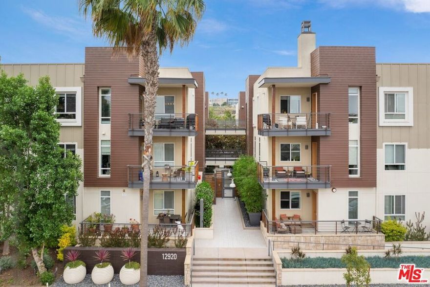 3BR, single-level condo available, located in the heart of Playa Vista & Silicon Beach! One of the prime locations, situated just 1 block from The Resort fitness center & 2 blocks from the new Runway retail center. Single level with 1310 SF living space plus north-facing balcony. Former model home on the 1st level of LEED-certified building (built by KB Home). Spacious, open concept floorplan with plenty of natural light. Ceramic tile and hardwood floor throughout. All appliances included. Full access provided to all fitness, pool, barbecue and community amenities. Cable TV, High-Speed wireless Internet and Home Security Monitoring Service included.  Secured, gated building access with 2 assigned parking spaces in subterranean garage. Includes additional storage space in the garage!