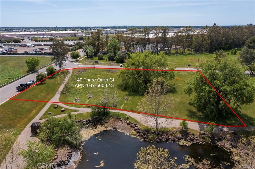 A 0.86 acre lot zoned light industrial located out near the Chico airport is now available for building. This complex is complete with full public services, streets, curbs, and gutters. This beautiful acreage has amenities of walking paths and a creek view. If you have always dreamed about owning your own building or building as an investor these lots have amazing potential.
