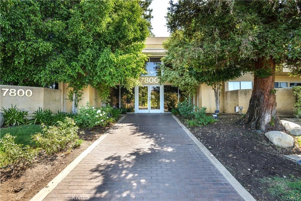 Beautiful top floor unit with vaulted ceilings and views of hills in lovely, landscaped complex. Excellent location, 5 minutes away from the Village. Great floor plan with Master bedroom on one side and second bedroom and bathroom on other side. Living room in the middle. Great for roommates. Private unit only shares wall on one side. Very serene and peaceful. Updated Kitchen. All appliances included: comes with stackable washer dryer in unit and large Fridge with dishwasher. Large balcony off living room and master bedroom. 2 covered parking spaces with small storage. Located a few minutes away from the Village, Westfield Topanga mall, dozens of restaurants, green parks, and more. Pet friendly building. Owner will allow small dog or cat ok. The complex amenities include pool, spa, and tennis courts. Come see it today. Newer AC unit. Small pets ok.