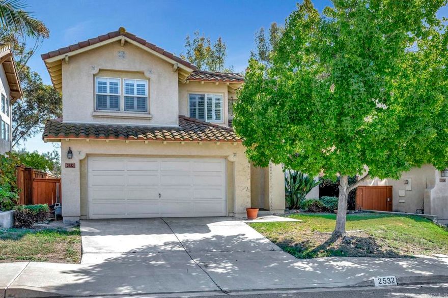 This lovely home sits in the desirable community of beautiful Rolling Hills!  A community with open spaces, mature tree-lined streets and many community amenities.  Choose between several beautiful pools, hot tubs, parks & bar b que areas.  This home has been upgraded with new floors, carpet, paint and plantation shutters.  Enjoy your back patio with no neighbors behind.  Vaulted ceilings with generous windows bring in natural light.  The home sits on a quiet cul-de-sac street, close to shopping, Otay Lakes and amazing schools.