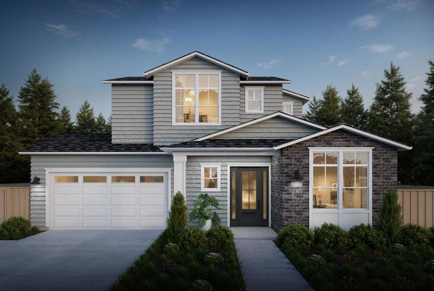 Unique opportunity to unlock the advantages of buying an in-progress home built by Thomas James Homes. When purchasing this home, you will benefit from preferred pricing, designed personalization, and more. Estimated home completion is Fall 2026.  Enjoy an open floorplan perfect for entertaining, featuring a spacious great room with fireplace, gourmet kitchen with Wolf/Sub-Zero appliances, island with bar seating, walk-in pantry, butlers pantry, and dining area. Large sliding doors open to a covered outdoor living space filled with natural light.  The main floor also includes a private ADU with kitchenette and en suite bath - ideal for guests or extended family. Upstairs, the grand suite offers a spa-like bath with dual vanities, freestanding soaking tub, walk-in shower, and generous closet space. Additional bedrooms provide comfort and flexibility. Located near local shops, restaurants, and lifestyle amenities, this home blends luxury, convenience, and modern design.  *Preliminary architecture shown is subject to change based on jurisdiction's design review process. Illustrative landscaping shown is generic and does not represent the landscaping proposed for this site. All imagery is representational and does not depict specific building, views or future architectural details.