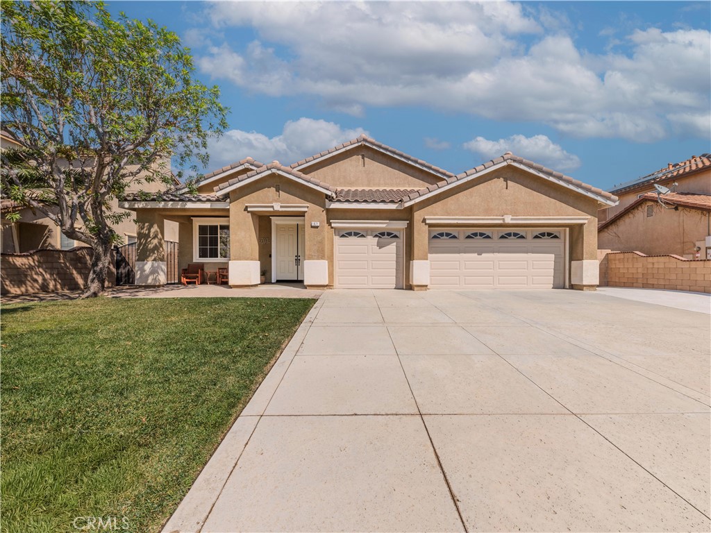 Welcome to this BEAUTIFULLY REMODELED SINGLE STORY 4 bedroom 2 bathroom home located on Palmdale’s highly desirable West Side! With over 2200 sq. ft. of living space, this move-in ready home perfectly blends comfort, style, and functionality. The oversized driveway leads to a spacious 3 CAR GARAGE featuring attic storage with a built-in ladder. On the side of the home, you’ll find a GATED TRAILER, BOAT PARKING OR ADDITIONAL STORAGE AREA, plus a custom-built 6x20 STORAGE SHED fully insulated with drywall and electrical. Step inside to soaring ceilings, recessed lighting, custom built-ins, neutral paint, and wood-like flooring throughout. The open-concept living area includes a cozy gas fireplace, updated kitchen with granite countertops, soft-close cabinetry, built-in wine cooler, newer stainless steel appliances, and an oversized center island perfect for both daily living and entertaining. All four bedrooms are generously sized and include updated lighting, ceiling fans, and closets with custom built-ins for organized storage. Both bathrooms have been tastefully remodeled with granite counters and elegant custom tile work. Out back, enjoy your own private retreat with a large covered patio ideal for weekend BBQs, gatherings, or simply relaxing outdoors. Close freeway access and located just a short walk to the AV Mall, grocery stores, schools, and parks. This home offers the perfect combination of modern upgrades, energy efficiency, and unbeatable convenience. Don’t miss your chance to own this exceptional West Palmdale property!