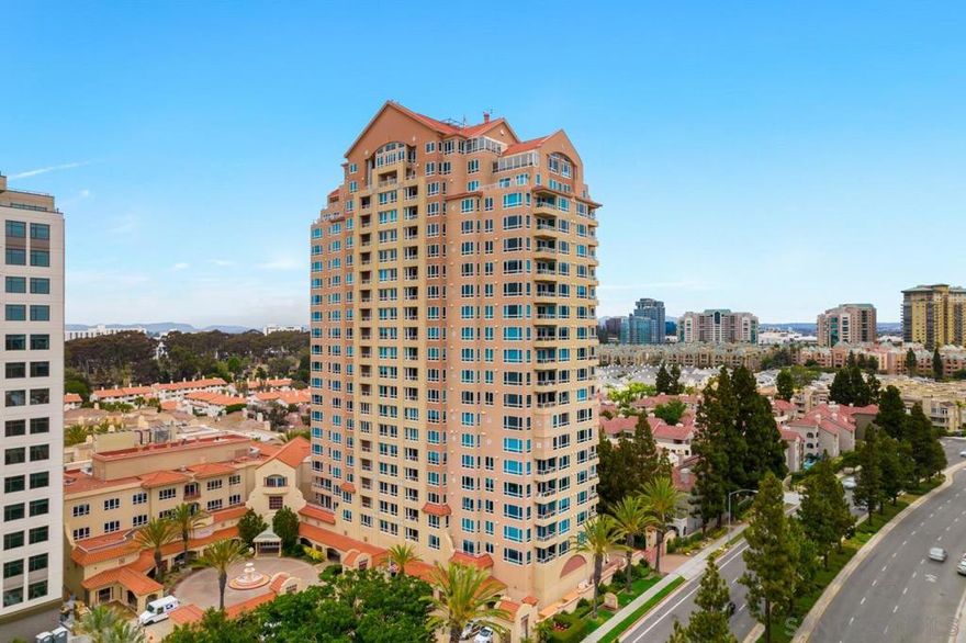 Welcome to 3890 Nobel Dr Unit 302, a 2-bedroom, 2-bathroom condo in the  Pacific Regent community.    Pacific Regent is a luxury retirement community for those aged 62 and up, offering an array of amenities. Enjoy 24-hour security, a salon, and a library for convenience. The HOA includes access to a fitness center, heated pool and spa, and meeting rooms for events. Indulge in gourmet restaurant-style dining and room service.