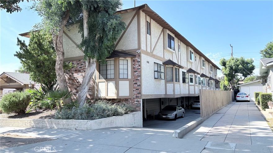 Nestled in one of North Alhambra’s most desirable neighborhoods, this charming end-unit condo features 2 bedrooms and 2.5 bathrooms with a bright, airy, and functional layout. The home boasts bay windows, recessed lighting, and a recently updated interior with fresh paint and new flooring. The kitchen and all bathrooms are appointed with granite countertops. A convenient half bath is located on the main level for guests. Upstairs, a skylight fills the space with natural light, highlighting the high ceilings in both generously sized bedrooms. The primary suite includes two closets and a spacious en-suite bathroom with dual sinks and a large walk-in shower. The second bedroom sits adjacent to a full bathroom and the in-unit laundry room. Additional highlights include a 2-car attached garage and an extra parking spot located just downstairs from the kitchen. Enjoy being within walking distance to Main Street's shops, restaurants, and theater, with easy access to Downtown LA, top schools, major freeways, and public transportation. The low HOA fee of $165/month covers building insurance, trash, and water.