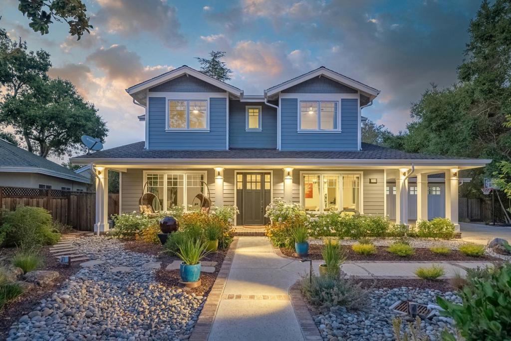 Elegant property located in one of the most desirable Los Gatos neighborhoods features 5,492 sf with 6 bd & 5.5 ba on a 12,632 sf lot. The beautifully appointed living areas flow gracefully creating a serene & comfortable ambiance. The open floor plan offers generous rooms w/high ceilings, hardwood floors, custom millwork, & large windows and doors allowing for an abundance of natural light. The exquisite design combines impeccable quality & craftsmanship & high end amenities throughout. Wonderfully landscaped front yard & inviting covered front porch create impressive curb appeal. Formal LR, expansive Great room, gourmet kitchen w/beautiful box beam ceiling & stainless steel appliances. Luxurious Primary suite w/vaulted ceilings, soaking tub & huge walk-in closet. Ground floor bedroom suite. Amazing finished basement w/sizable multi-use area, wet bar w/walk-in wine storage, bedroom suite & additional bonus room. Perfect for guest/in-law quarters. Lovely, private backyard is perfect for entertaining or quiet enjoyment w/multiple entertainment areas & above ground hot tub. Mud room, laundry room. Close to schools, freeways and vibrant downtown Los Gatos featuring boutique shops, casual and fine dining, parks, hiking trails and lively community events. Distinguished LG schools.