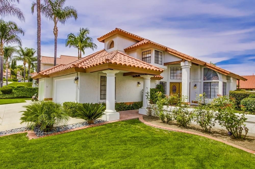 Beautiful home on Chateau Bernardo! 3 Bedrooms with one optional room downstairs, that would be a perfect office. Newer A/C, water heater and garage doors. Close to shopping centers and I-15 Freeway, Community Pool (2 and Jacuzzi), Tennis Courts, Basketball Courts, Work Out Facility, Pool Tables, and BBQ's. Poway Schools. 12 Month Lease. Bi-weekly gardener included. Tenant supplies W/D/R. Dogs considered on a case-by-case basis, No Cats. No Smoking. Avail July 1st. Owner holds a CA RE License. Neighborhoods: Bernardo Heights Sewer: Sewer Connected