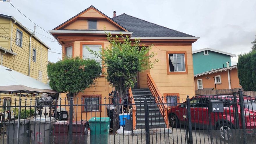Fully occupied triplex with additional non-confirming unit. An excellent opportunity to own a multi-unit property in Oakland generating good cash flow. Stable occupancy and gross rent of $9350 per month.