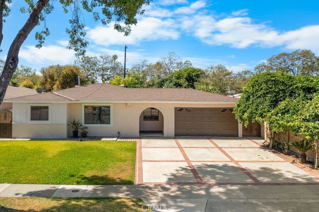 Welcome home to this move-in ready gem, perfect for first-time buyers or young families looking for comfort and convenience. This charming home offers a great layout with 3 spacious bedrooms and 2 bathrooms, along with an attached 2-car garage and a wide driveway providing plenty of parking and extra storage. Enjoy your morning coffee in the cozy enclosed front porch or spend your weekends entertaining guests under the large covered patio in the backyard. The backyard is a true retreat, filled with mature fruit trees including lime, orange, guava, lemon, apricot, and avocado, offering both shade and fresh fruit for your family to enjoy.
Inside, you’ll find laundry hookups ready for a full-size washer and dryer, adding to the home’s practicality. This property has been lovingly owned by the same family since the 1980s, showing pride of ownership throughout. Centrally located in the heart of Orange County, it’s just minutes from South Coast Plaza for shopping and dining, a quick 15-minute drive to the beach for relaxing weekends, and only 15 minutes from Disneyland for spontaneous family fun. Come see this welcoming house and imagine the beautiful memories you will create in a place you’ll proudly call home.