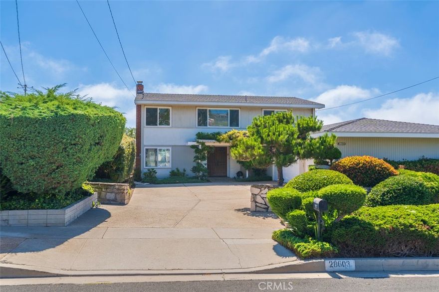 Welcome to the "Beautiful Ocean View with Pool" home, a stunning property located in the highly sought-after area of Rancho Palos Verdes, CA. This home boasts five spacious bedrooms and two and a half bathrooms, providing ample space for comfort and relaxation.  Brand new luxury vinyl plank flooring throughout.   The kitchen is a chef's dream, equipped with top-of-the-line stainless steel appliances, a convenient kitchen island, and sleek granite countertops. The open floor plan allows for seamless flow from the kitchen to the living areas, perfect for entertaining. Step outside to the ocean view patio and take in the breathtaking views of the Pacific Ocean. The outdoor area also features a sparkling pool, perfect for enjoying the California sunshine. The home also includes a generous three-car attached garage. This property truly offers a unique blend of luxury and convenience, making it a must-see.