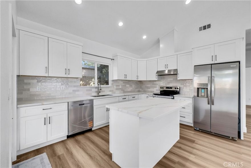 Brand New Construction in Santa Ana. Be the first to live in this stunning new 2-bedroom, 2-bath home offering modern style and comfort throughout! With approximately 800 square feet of living space, this home features soaring cathedral ceilings and an open layout filled with natural light.



The kitchen boasts sleek white shaker cabinets, quartz countertops, and brand-new stainless steel appliances—including refrigerator, washer, and dryer. Enjoy durable luxury vinyl plank flooring, energy-efficient solar power, and central air and heat for year-round comfort.



Outside, a spacious covered patio offers the perfect place to relax or entertain, while the off-street parking space adds convenience and security.



Located in Santa Ana off of Fairview and near 17th, close to shopping, dining, and easy freeway access. A rare opportunity to lease a brand-new, move-in ready home that has it all!