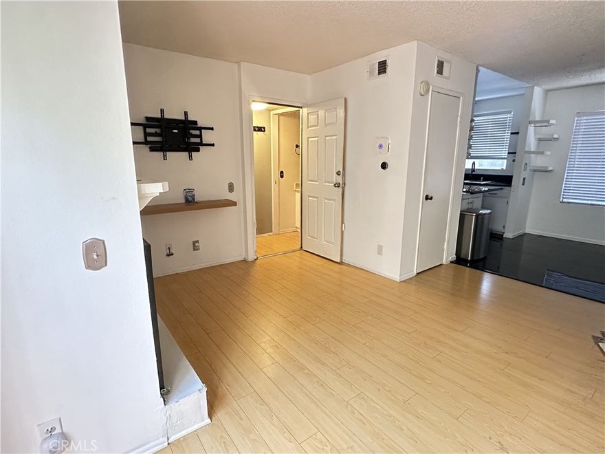 Three story townhome with 2 bedrooms and 1.5 bathrooms town. Includes 2 care garage with an additional 3rd parking space (uncovered). Unit includes washer, dryer, fridge, Ring security system and Nest thermostat. Pool access on the premise. Water included with rent. Ready for move-in!