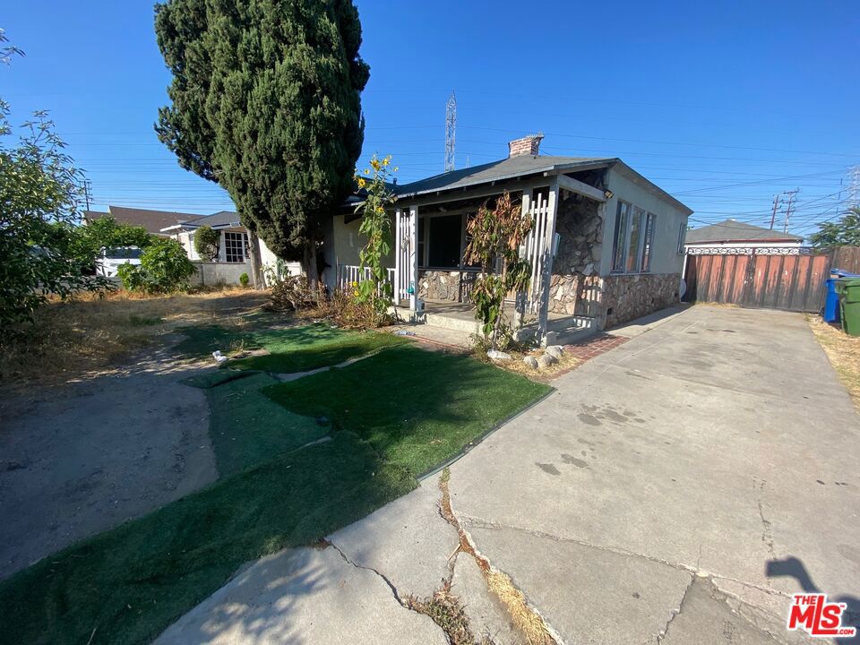 This is a fixer ,Front house in need of some updating , garage and addition to it converted to living space without a permit.Subject will be delivered vacant , selling as is ,