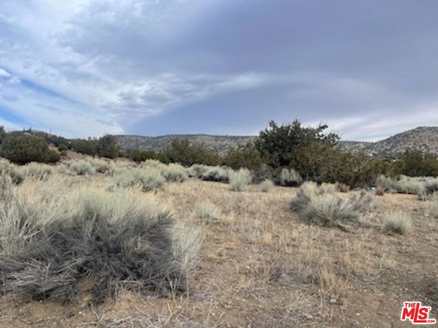 Spacious 2.5 acre lot in Tehachapi with easy access and endless potential! Whether you are looking to build, invest, or place a tiny home, this property offers plenty of space to bring your vision to life. Don't miss out on this great opportunity.