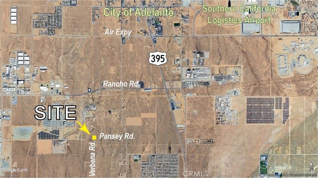 Great investment opportunity towards the future expansion of the City of Adelanto and surrounding
High Desert communities. Poised for future growth with location within Adelanto’s main
manufacturing and industrial zone.
Owner is highly motivated. All reasonable offers will be considered. Seller will consider carrying the
loan. Please refer to posted pictures for reference only. All information deemed reliable but not
guaranteed. Buyer to do their own due diligence and perform inspections and investigations
regarding, but not limited to, the usage of the land and city ordinances.