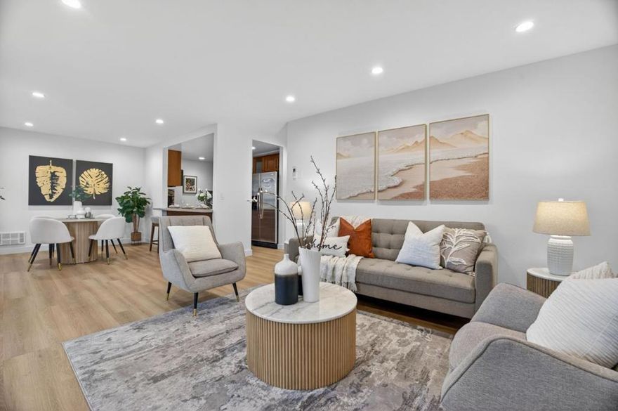 Welcome to 90 Flynn Avenue #C - Conveniently located in the heart of Mountain View. Minutes away from Castro Street in Downtown Mountain View, Whisman Park, and Major Tech giants such as Google, Nvidia, Apple and much more. This Beautifully updated condo features a spacious 2 Bedrooms, 1 Bathroom, and approximately 917 Sq.Ft of Living Space. As you walk in, You will experience a cozy sensation from the well thought out floor plan. Large inviting living room which opens up to the dining area and leads directly out to the balcony, perfect for entertaining family or guest. The home has been tastefully updated throughout which include New Interior Paint, New Laminate Flooring, Recessed Lighting, Luxurious Wood Finishes Throughout, Granite & Quartz Countertops, Tile Backsplash, Stainless Steel appliances, and so much more. Location, Location, Location... Bordering Los Altos & Sunnyvale within CLOSE PROXIMITY to local parks, top-rated schools, shopping, restaurants, public transportation, and work. Easy access to commute routes such as highways 237, 101, 85. Don't miss the opportunity to make this your new home!