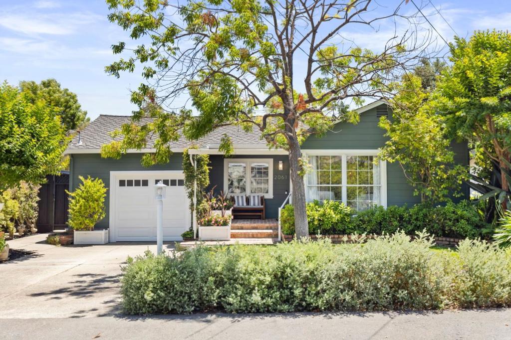 In the heart of Menlo Park lies a 1,762 square foot home that effortlessly combines the elegance of timeless design with the functionality of modern amenities. This thoughtfully remodeled residence boasts a single-level layout with classic finishes that adorn the interior, creating a warm & inviting atmosphere. The 3 spacious bedrooms & 2 updated Zellige-adorned baths provide ample space for relaxation & rejuvenation. The primary suite, situated at the rear of the property, feels worlds away from the hustle & bustle of daily life. The updated kitchen, equipped with modern appliances, opens to a formal living & dining room, ideal for hosting. A sunlit bonus versatile family room, lined with windows, offers additional space for unwinding or entertaining. The expansive windows facilitate the seamless transition between indoors & outdoors, flooding the room with natural light. The backyard is an oasis: A newly updated pool and hot tub complete with a Baja shelf, waterfall, and handcrafted Zellige tile is surrounded by lush landscaping, creating a tranquil, private haven. Newly updated heat and AC. This Menlo Park home offers the perfect location within Silicon Valley, a neighborhood near parks, shops, restaurants, and top-rated schools.