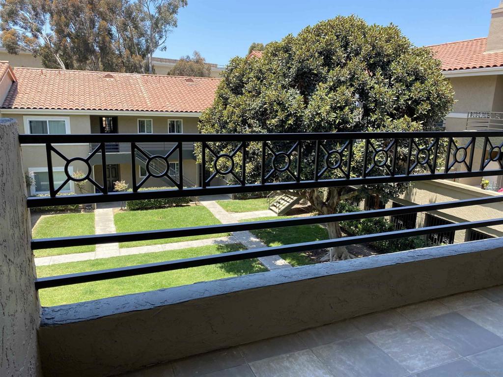 Welcome to the Verano, one of La Jolla Colony's desirable communities. This upscale, upstairs unit perfectly balances convenience and comfort. Features a spacious two-bedroom layout with sleek stainless-steel appliances, granite countertops, elegant cabinetry and a private patio with view of greenbelt. The Verano community offers resort-style amenities, including beautifully landscaped grounds, sparkling pools, relaxing spas, a fully equipped fitness center, and a cybercafé with dedicated workspaces. Just a short stroll away, you'll find an array of dining and shopping options. Plus, a nearby park, a dog-friendly area, and scenic walking trails make this the ideal spot for both relaxation and outdoor adventure. In the heart of the La Jolla Colony Community, this home is convenient to everything. Close to UCSD, the I-5 freeway, La Jolla beaches, shopping, dining, entertainment and much more
