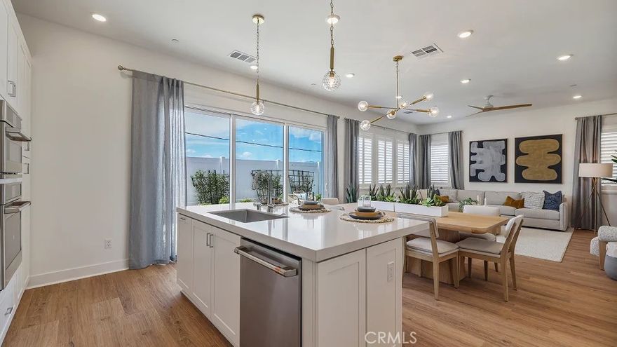 Step into contemporary elegance with the Sella 2 by Lennar. This two-story, 2,506 sq ft home features 4 bedrooms, 3 baths, and a versatile first-floor room perfect for guests or a home office. The spacious open-concept layout seamlessly connects the kitchen, dining, and living areas, while upstairs awaits a luxurious owner’s suite and a bright loft—ideal as a secondary living space. Completing this home is a 2-car garage and thoughtful design details throughout. Starting in the $1.2 million range, this buildable plan is ready to be customized to your lifestyle. Located in the vibrant Sella community, just minutes from downtown LA, premier shopping, and outdoor recreation.