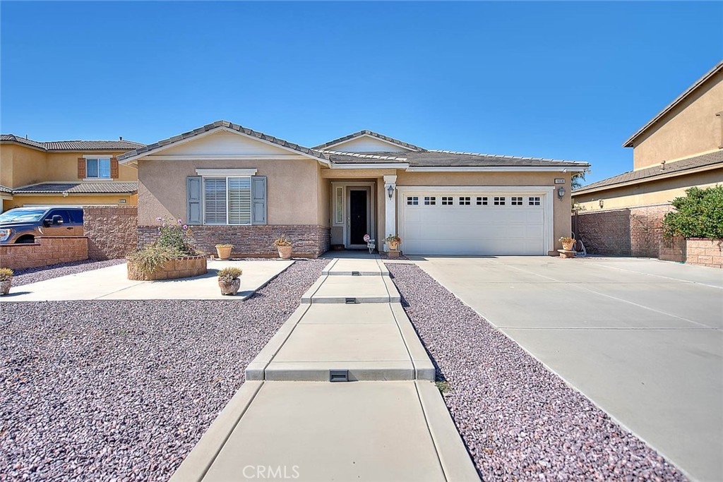 Located in the highly desirable North Fontana community, 16530 Picardy Pl. offers 2,414 square feet of comfortable living space on a generous 7,913 square foot lot. This beautiful single-story home features 3 bedrooms, 2.5 bathrooms, a large bonus room perfect for a home office, media space, or playroom, and a two-car garage with convenient inside laundry. The kitchen comes fully equipped with expansive counter tops and abundant cabinets, a dishwasher, microwave, stove, and refrigerator, making it move-in ready. Interior highlights include elegant crown molding, plantation shutters on the windows and sliding door, ceiling fans, and stylish, low-maintenance laminate flooring throughout. Outside, you’ll enjoy a full-length aluminum patio cover, perfect for entertaining, as well as low-maintenance landscaping and a private block wall. This home is ideally situated with quick access to major freeways, nearby parks, highly rated schools, and abundant shopping and dining options. Combining comfort, style, and a prime location, this North Fontana gem is ready to welcome its next owner.