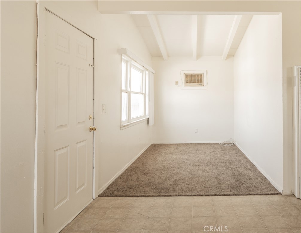 Priced to sell investment opportunity that awaits a savvy investor. Contemporary duplex with consistent occupancy located in 29 Palms. Great potential for the person that is looking for the right price and conditions on an income producing property. This duplex is a gem that has even more of an upside potential for future rents. Unit A consists of a two bedroom, one bathroom home that boasts great use of space and storage, swamp cooler and radiant wall heater. Unit B is a one bedroom, one bathroom home also with great storage, wall mounted AC units and a radiant wall heater. Each one has it's own water meter and gas meter as well as each having their own mailing address. The units share a water meter. Both feature beautiful exposed beam ceilings. Conveniently located next to schools and downtown 29 Palms which is really getting a lot of attention for recent improvements like some new chic restaurants, Freedom Plaza with it's weekly farmers and art market and special events and concerts. The homes are also less than two miles from Luckie Park community park and community pool with baseball, football, skate park, basketball courts, playgrounds and more. They are only five miles away from the main entrance to Joshua Tree National Park. Six miles from the 29 Palms Marine base. It is a great jump off point to all that the area and beyond has to offer. The seller willing to provide concessions for escrow closing costs. 2% credit for investor and 5% credit for owner-occupant at close of escrow. Live in one and rent out the other or rent out both. Come take a look and make this great property yours to own. Seller also has a second duplex for sale on Athol Ave. in 29 Palms.