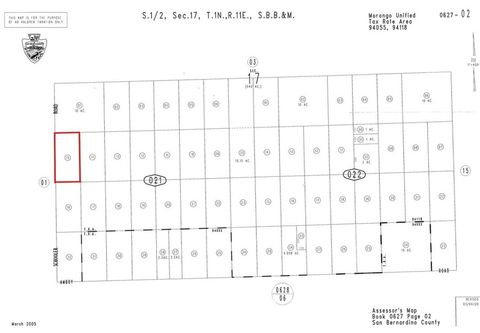 Photo of 0 Schooler Road, 29 Palms, CA 92277 (MLS # WS26026395)