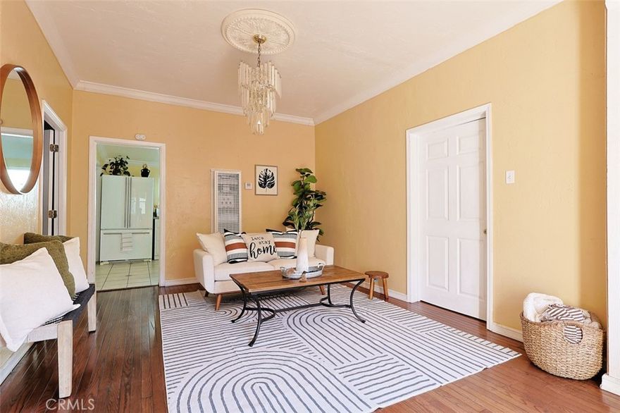 Great Investment Opportunity! Don’t miss this clean, light-filled 3 bed, 1.75 bath home in a prime San Luis Obispo location! Features include hardwood flooring as well as tile flooring throughout the kitchen area and French doors that open to a covered patio and a beautifully shaded backyard with mature landscaping. The property also includes two spacious detached structures with finished interiors, windows, and electricity—ideal for use as an art studio, workshop, or extra storage (buyer to verify permitted uses). Charming SLO Home with Versatile Detached Spaces. An outdoor laundry area adds convenience. Located just minutes from downtown shops, restaurants, and nightlife, and close to Cal Poly. A great opportunity for investors or first-time buyers!