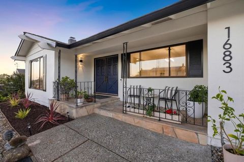 Tiny photo for 1683 Escalante Way, Burlingame, CA 94010 (MLS # ML82037622)